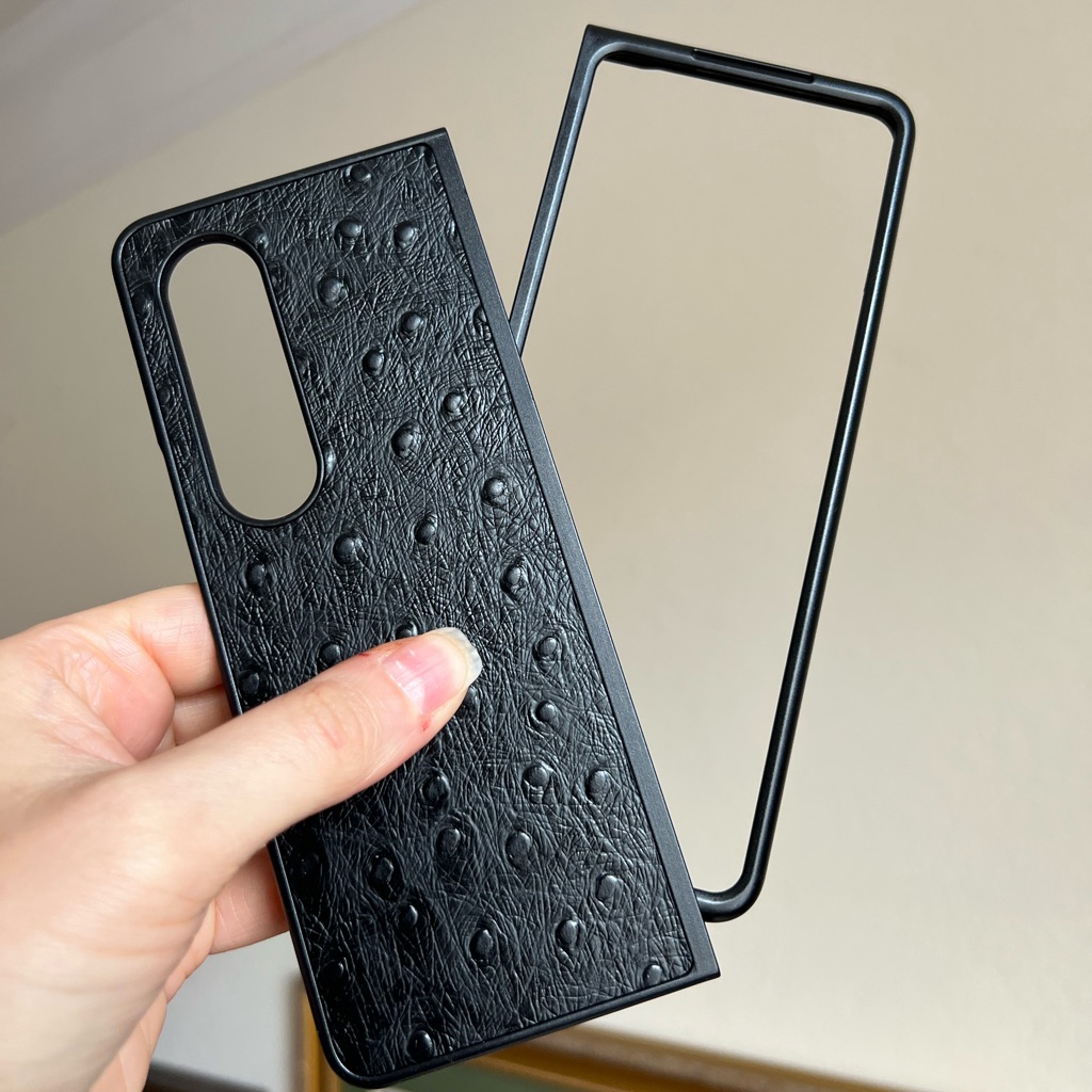 For Samsung Galaxy Z Fold 4 5gZ Fold4 5g Genuine Leather Phone Case For Samsung Galaxy Z Fold 4 5gZ Fold4 5g Genuine Leather Phone Case